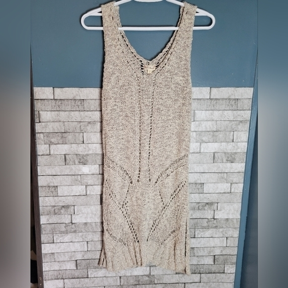 Hem &‎ Thread Crochet Mini Dress Size Small - Picture 1 of 5